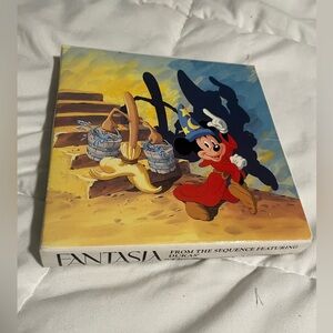 Disney Mickey Anniv Sorcerer's Apprentice Fantasia Collector's Plate 6" '90 NEW!